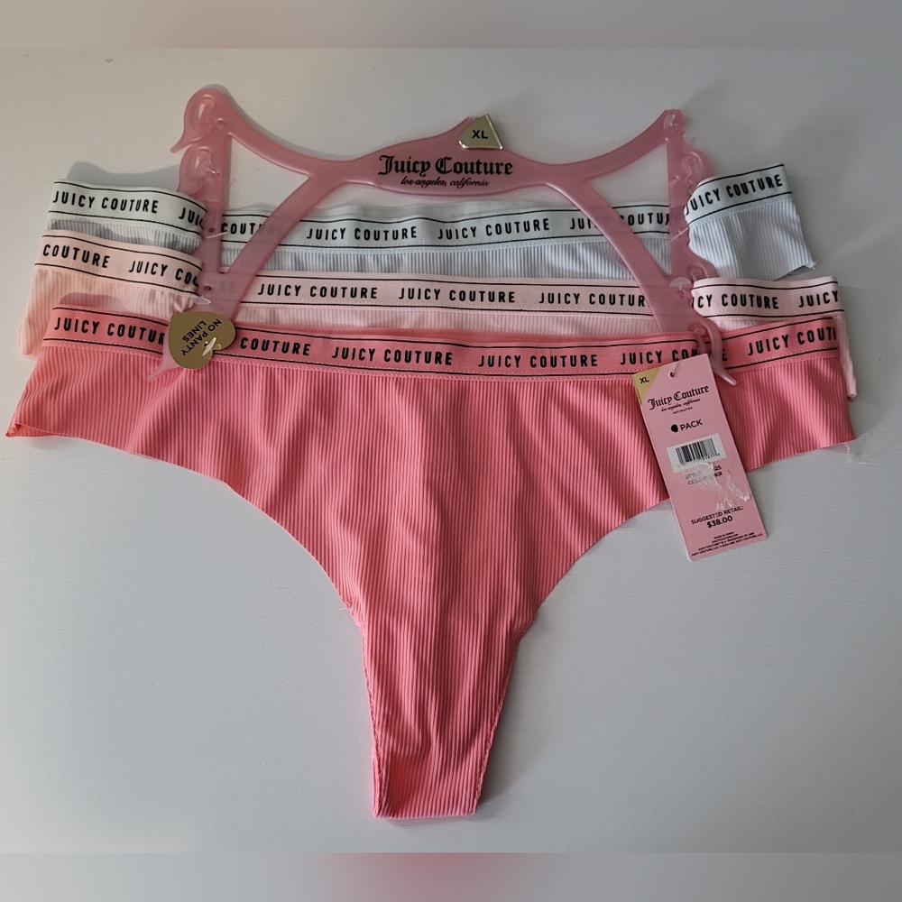 NWT Juicy Couture Thong Panties